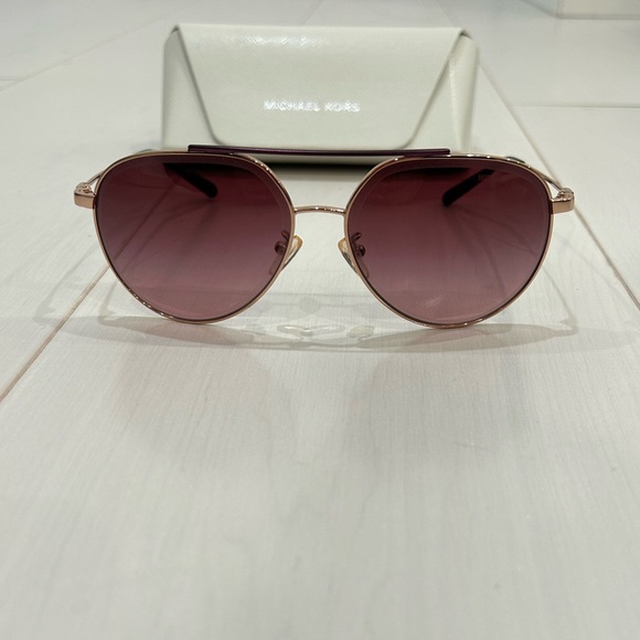 Vintage Michael Kors Burgundy sunglasses main image 5